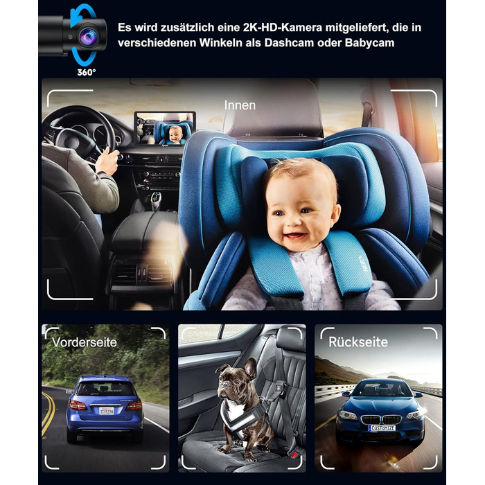 Бездротовий автомобільний мультимедійний центр Spedal NaviCam 796W з Apple CarPlay, Android Auto, зовнішньою камерою, Bluetooth, Wi-Fi, AirPlay, AUX та FM-трансмітером