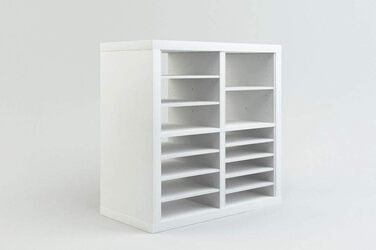 Kallax insert with 3 shelves (removable) / Shelf insert, middle shelf, shelf divider, extra shelf / up to 4 shelves possible / retrofittable