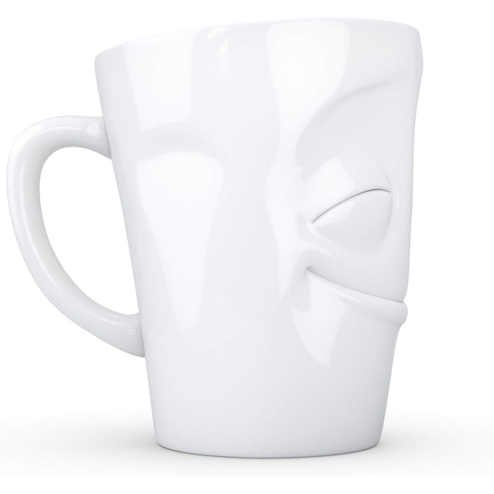 Fiftyeight products, Fiftyeight set with 2 handled cups, Pleasure and Dirty White, approx. 350 ml