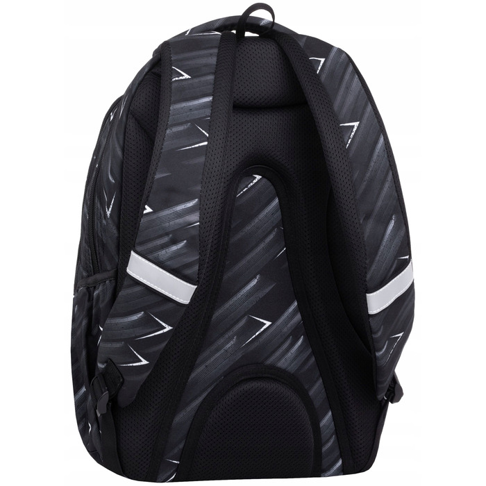 Багатовідсіковий шкільний рюкзак CoolPack, біло-чорний, 28 л