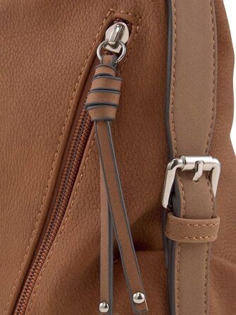 Сумка через плече TOM TAILOR Caia, середнього розміру, колір коньячний коричневий