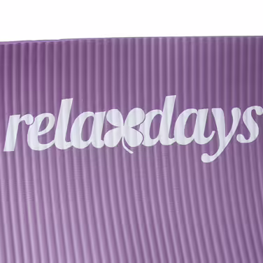 Relaxdays Yoga Mat, 1 cm thick, solid color