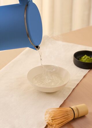 Електричний чайник CREATE STUDIO PRO 1 л з регулюванням температури, підігрівом, кабелем та автовимкненням (Кобальтовий)