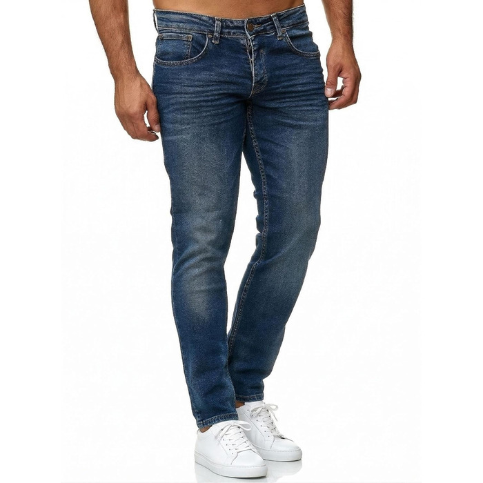 Чоловічі джинси Tazzio Slim Fit Stretch Denim 16533 (33W/36L, блакитні)