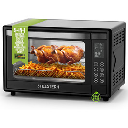 Міні-піч Stillstern з конвекцією (35л), Pizza Ø28см, CYCLONE PRO+ (покриття антипригарне), 13 програм, розморожування та підтримання тепла, таймер 8г, збірник рецептів