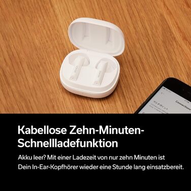 Бездротові навушники Denon AH-C500W - білі, Bluetooth, з мікрофоном, водостійкі