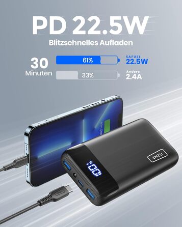 Навушники Audio-Technica M50xBT2 Bluetooth, чорні, з Power Bank 20000mAh