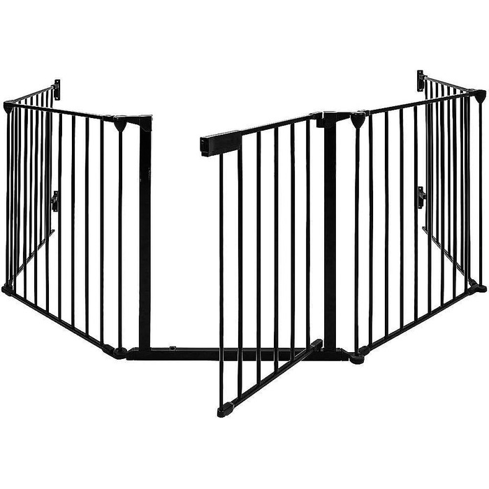 Вольєр для цуценят 8-секційний, вольєр для вигулу собак з захисним тентом, гнучкий та складаний вольєр для собак, загородження для цуценят, кроликів та дрібних тварин - 80 * 60 см (8 шт.)