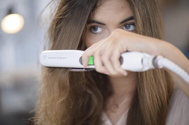 Rowenta Premium Care Brush & Straight SF7510F0: Випрямляч-щітка з кератино-кашеміровим покриттям та іонізацією