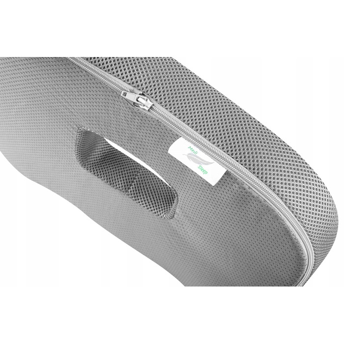 Ортопедична подушка для сидіння з отвором Medi Sleep, 45 x 35 x 7 см