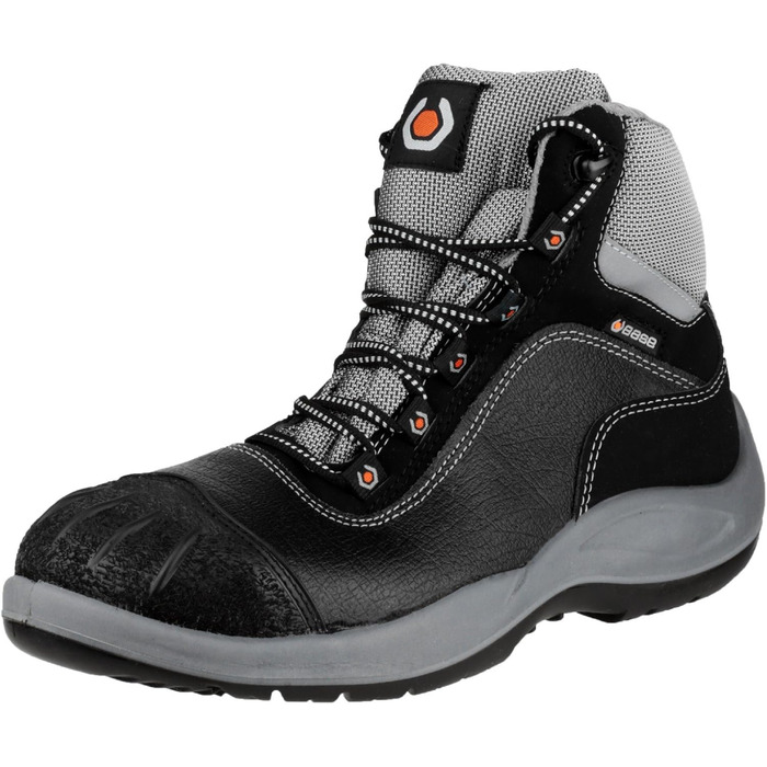 Чоловічі бойові черевики Base B119, 44 EU, чорний/сірий