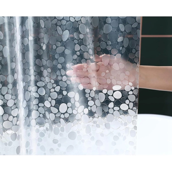 Штора для ванни вінілова Floraweg, 180 x 200 см