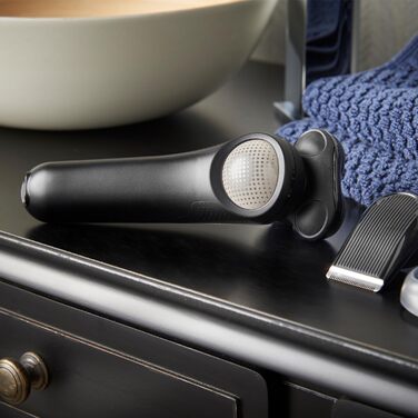 Електричний чоловічий бритва Remington X5 з гібридною системою SynX та тримером, Rotationsrasierer XR1755, чорний