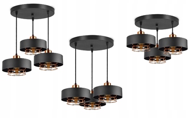 Підвісна люстра Luxolar 754 на 3 цоколі E27