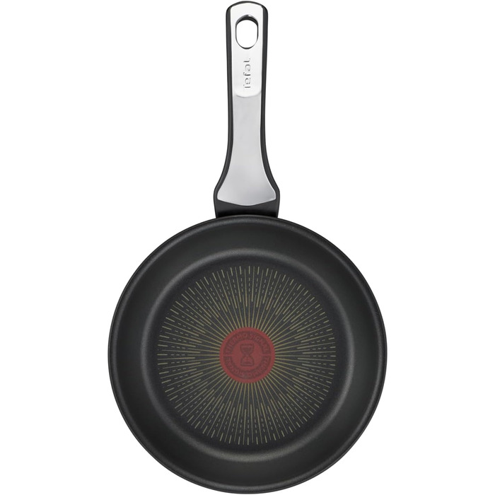 Сковорода Tefal Unlimited On 20 см, алюмінієва з антипригарним покриттям, індукція, з індикатором температури, виготовлено у Франції