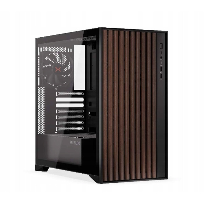 Корпус Krux Palum Midi Tower, багатоколірний