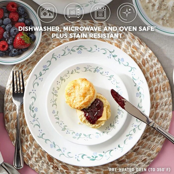 Corelle Country Cottage Набір посуду, 16 предметів, на 4 особи