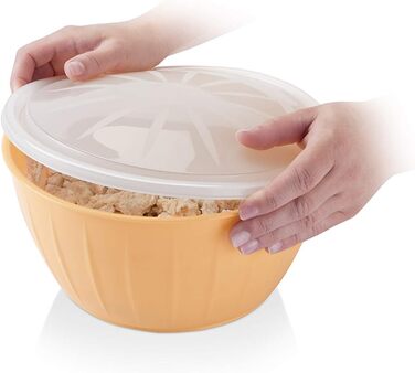 Tescoma Yeast Dough Bowl with Gel Cushion and Popp Lid DELÍCIA ø 26 cm