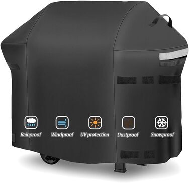 Чохол для гриля Weber Spirit 200/E210/S210/E21, водонепроникний, UV-захист, 600D, для 2-пальникового газового гриля