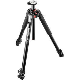 Штатив Manfrotto MT055XPRO3 з алюмінію, 3 секції – для DSLR, компактних та беззеркальних камер, чорний