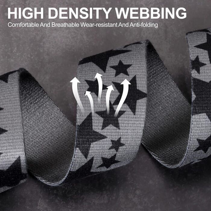 Гітарний ремінь з натуральної шкіри (шкіра) для акустичної, бас та електрогітари, регульований 38″-64″, чорний Star