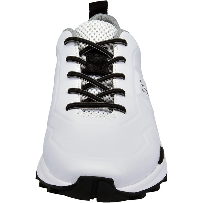 Чоловічі кросівки Bugatti з перфорацією - комфортні та дихаючі, білі, 42 EU