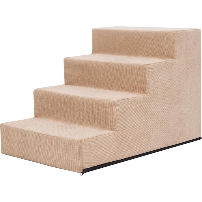 Сходинка для собак та котів Tiertreppen - 4 сходинки, 40 см, бежевий колір