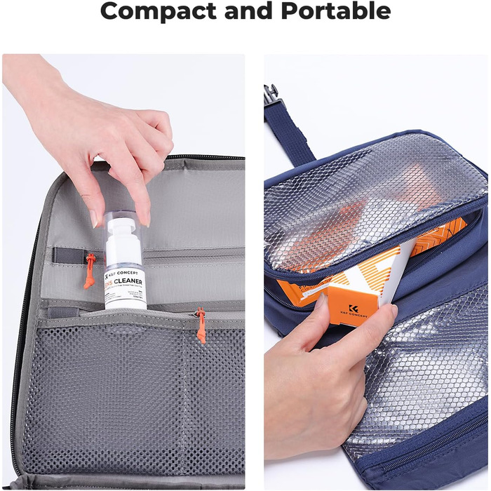 Набір мікрофібрових серветок K&F CONCEPT (6 шт.) для чищення камери, об'єктива, екрану та оптики