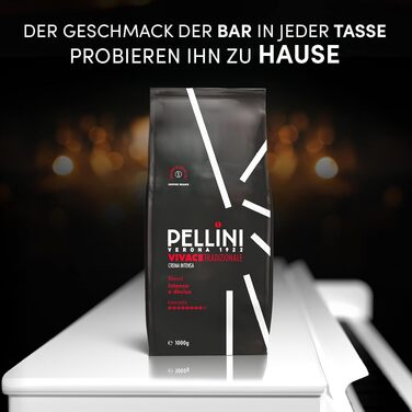 Кава в зернах Pellini N.9 Tradizionale для еспресо, 1 кг