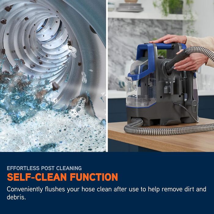 Портативний відпарювач для килимів та м'яких меблів Vax SpotWash Duo з насадкою для тварин