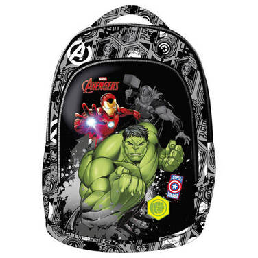 Багатовідсіковий шкільний рюкзак Avengers CoolPack, багатоколірний, 21 л