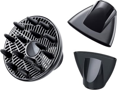 Фен Remington Haartrockner Profi Ionen Pro-Air AC5999: потужний, з іонізацією, 2300W, 130 км/год, AC мотор, холодний обдув, 3 режими нагріву, 2 режими обдування, насадки