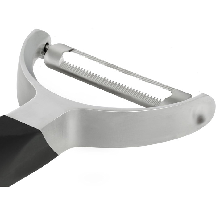 Овочечистка Microplane Profi Y - пряма сталева, для фруктів та овочів | Преміум якість