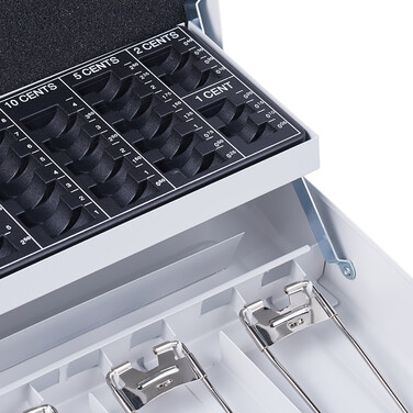 Relaxdays Cash Box Комбінація номерів Євро