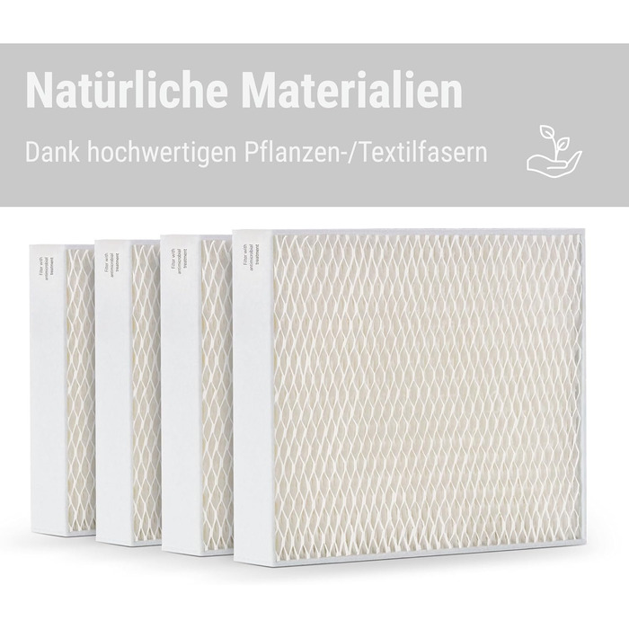 Фільтри для зволожувача повітря Stadler Form Oskar/Karl, антибактеріальні, набір 4 шт.