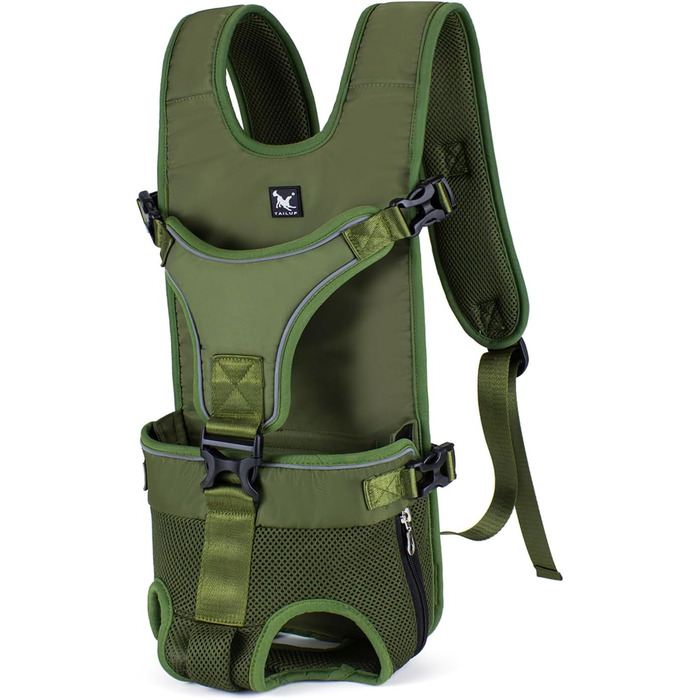 Рюкзак-переноска для домашніх тварин, водонепроникний, регульований, для собак середніх та маленьких порід (DG-M)