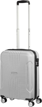 Валіза American Tourister Tracklite Spinner розсувна, 120 л, срібляста, велика, 4 колеса