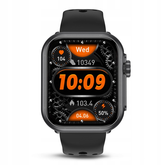 Смарт-годинник JG Smart JGS-K62W 1000mAh, чорний