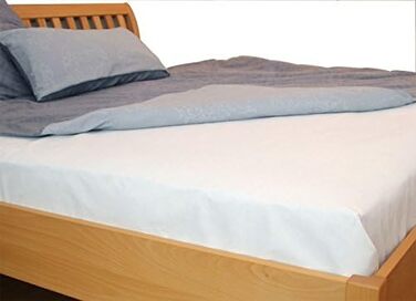 Allsana Sensitive Care Travel Blanket 180x260 cm, white, Dust Mite Protection, allergen-tight