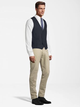 Стильний чоловічий жилет Steffen Klein Classy Gentleman, розмір 46, колір морський блакитний