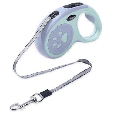 Висувна поводок для собак, 5 м, тренувальний поводок з міцної нейлонової стрічки, одноручний стопор та пауза, замок для собак маленьких та середніх порід (Рожевий) (Зелений)