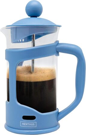 Кавоварка French Press NERTHUS FIH 319, 350 мл, блакитна