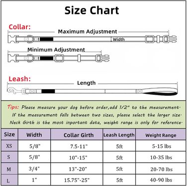 Нашийник для собак Olahibi з повідком, леопардовий принт, поліестер, регульований, 1,5 м, для цуценят (XS, світло-кавовий)