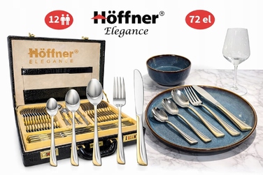 Набір столових приборів Hoffner Elegance, 72 предмети