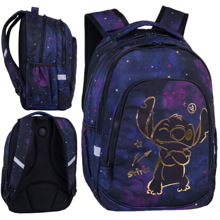 Багатовідсіковий шкільний рюкзак Lilo & Stitch CoolPack, багатоколірний, 21 л