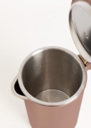 Електричний чайник Studio Pro 1L з регулюванням температури, підігрівом та системою зберігання кабелю, автоматичним відключенням, 1000W (Mokka)