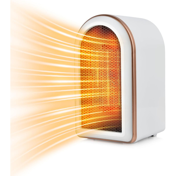 Електрична теплова гармата 2000W з пультом керування, 58 см, з осциляцією 70°, 3D-полум'я, LED-дисплеєм, ECO-режимом та таймером 12 годин - для обігріву спалень та офісів