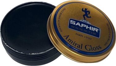 SAPHIR Admiral High Gloss Wax Polish 50ml - Black and Neutral - black and neutral
