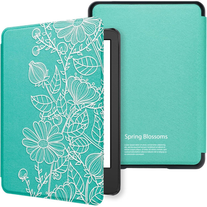 Чохол для Kindle 6' (11-го покоління) 2024/2022 (C2V2L3) з авто-вимиканням, PU шкіра, захисний чохол Löwenzahn (Мандала)