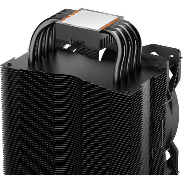 be quiet! Pure Rock 2 Black - кулер для CPU, 150W TDP, 120mm PWM, 4 теплові трубки, асиметричний дизайн
